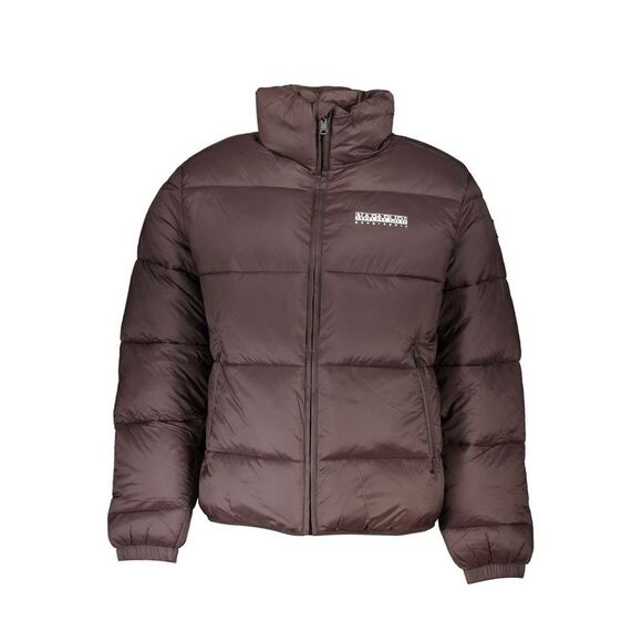 Napapijri Marrone Poliammide Men's Men's Jacket